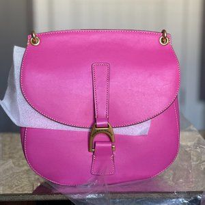 Dooney and Bourke fuchsia bag brand new with tag and dush bag Reese bag